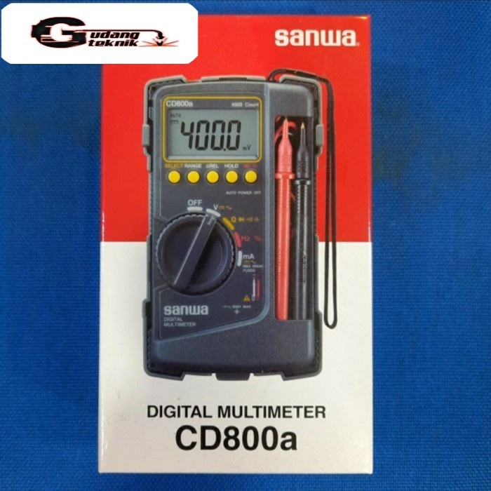 Jual multitester digital sanwa cd800a original Shopee Indonesia