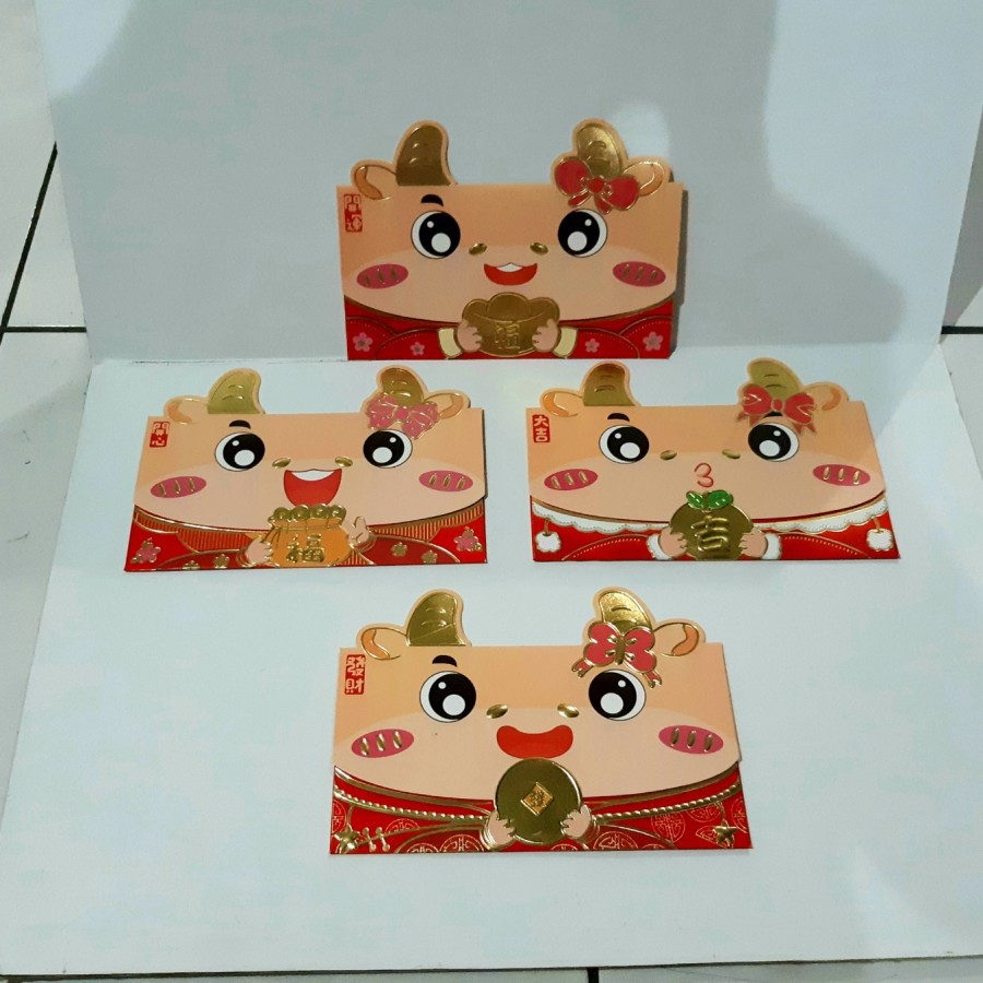 

angpao imlek 2021 shio kerbau LL0385 termurah LIMITED EDITION PREMIUM