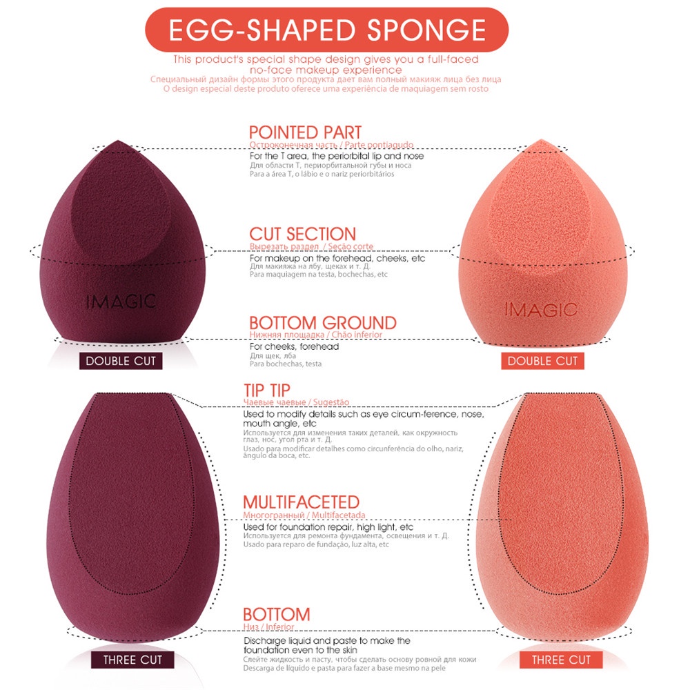 Spons Beauty Blender Bentuk Nanas Untuk Makeup