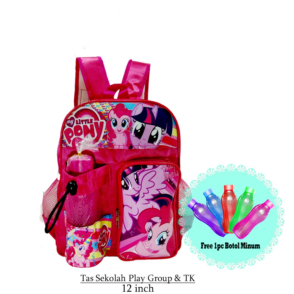 FRN - Tas Ransel Anak Aneka Karakter Bag Backpack Mini Kids Motif Cartoon Cute Import Murah-P0NY