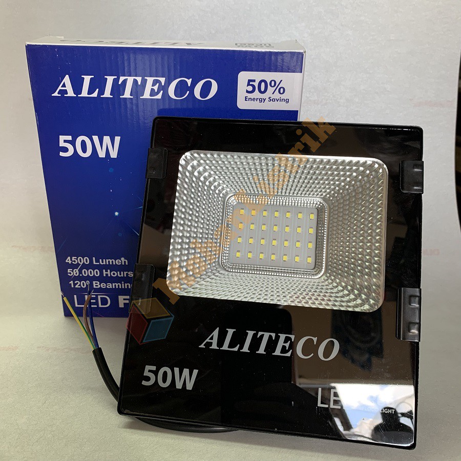 Lampu Sorot Tembak LED 50W 50Watt 50 Watt ALITECO PROBEST PUTIH