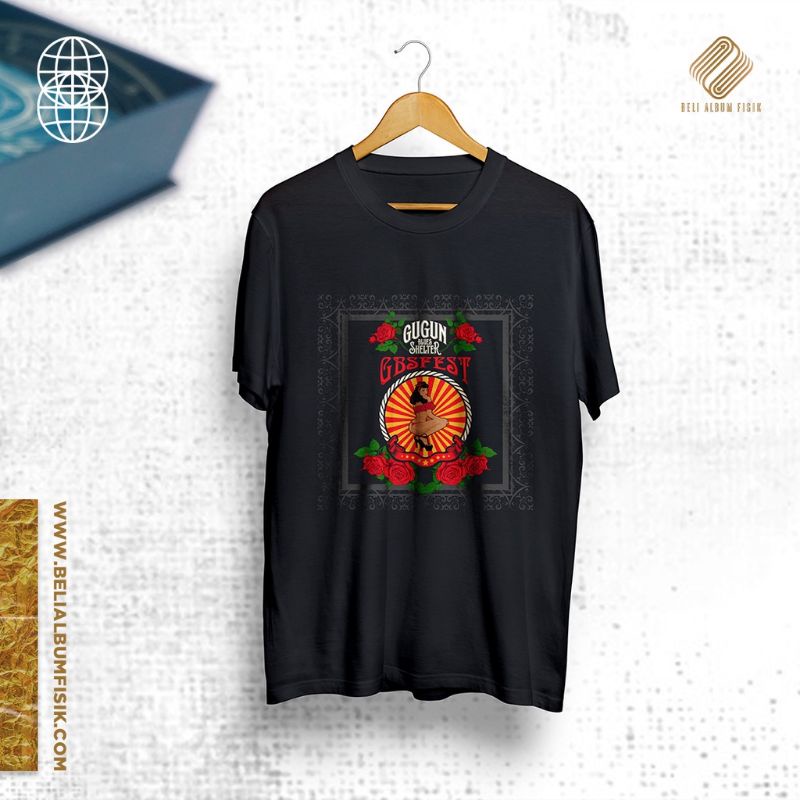 Kaos Original Gugun Blues Shelter Fest