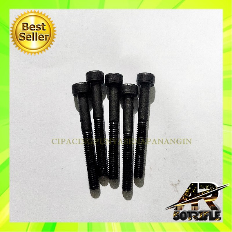 BAUT SENAPAN ANGIN 4X35 - MURAH Bahan baja hitam - cocok untuk senapan pcp