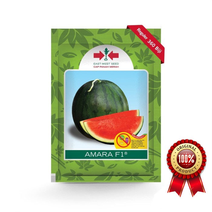 Benih / Bibit Semangka Non Biji Amara Panah Amara @ 20 Gram