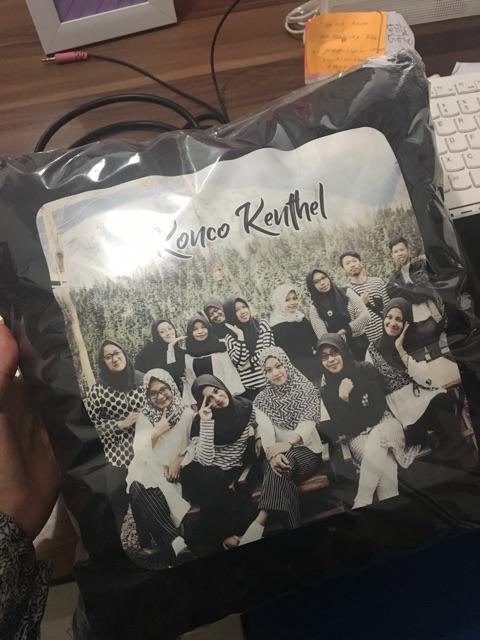 (free Card) Bantal Printing / Bantal Custom / Bantal Kado