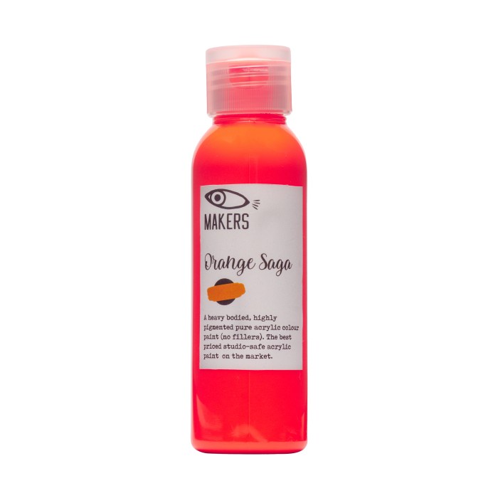 

Orange Saga Acrylic Paint 100ml