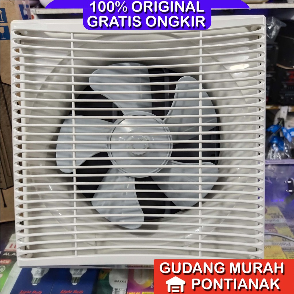 Exhaust Fan Panasonic FV 25RUN 2arah 10inch wall hexos fan penyedot udara hawa panas asap