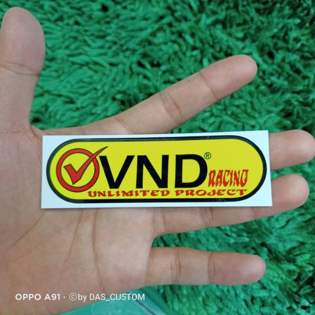 Sticker printing VND minimal pembelian harus 20rb