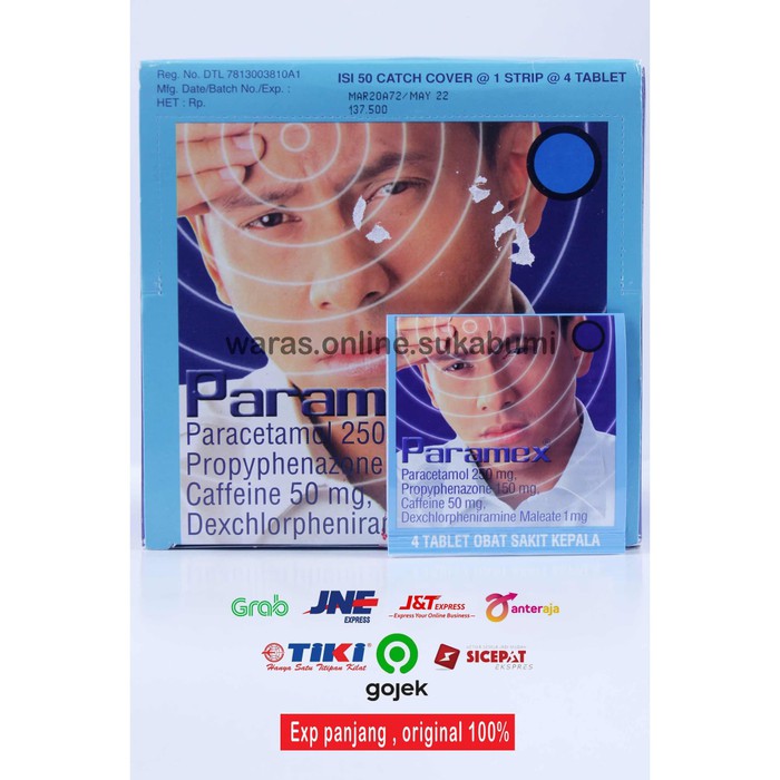

Paramex dus isi 50 strip