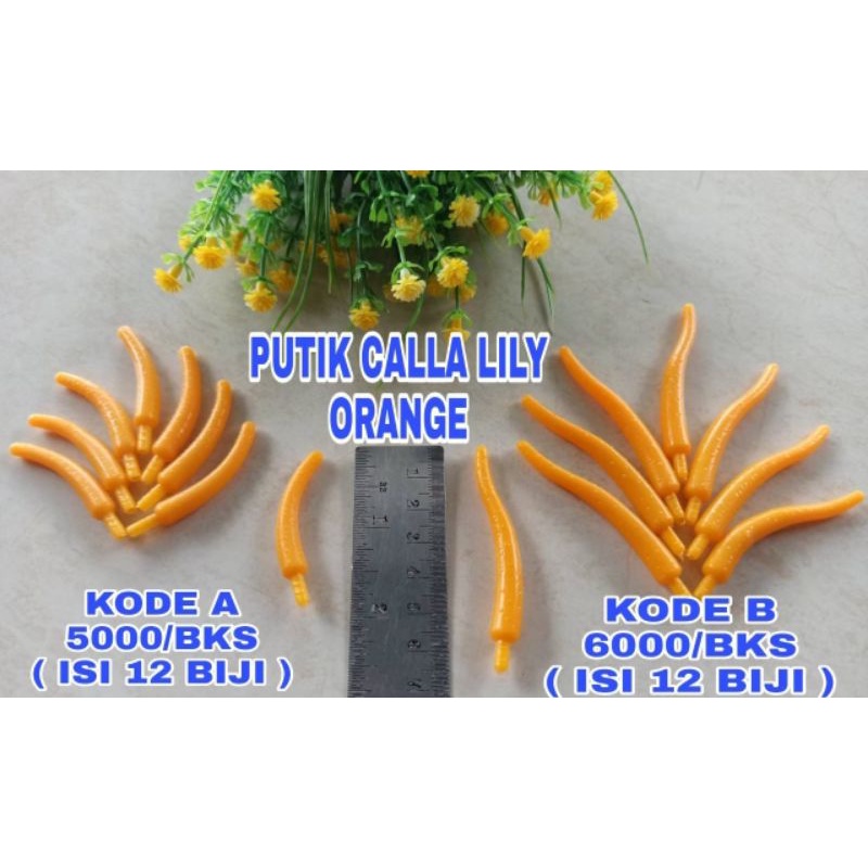 Putik Cala Lily Putik Plastik Variasi Cala Lily