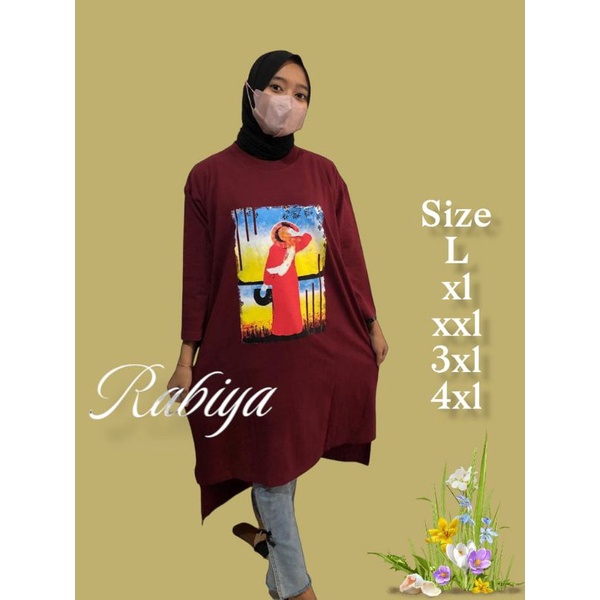 long tunik new Big size ukuran L XL XXL 3XL 4XL