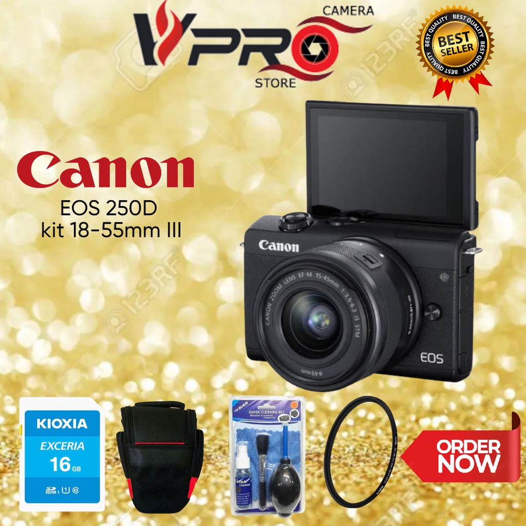 Jual CANON EOS M200 KIT 1545MM IS STM/kamera Canon m200 ( NON PAKET