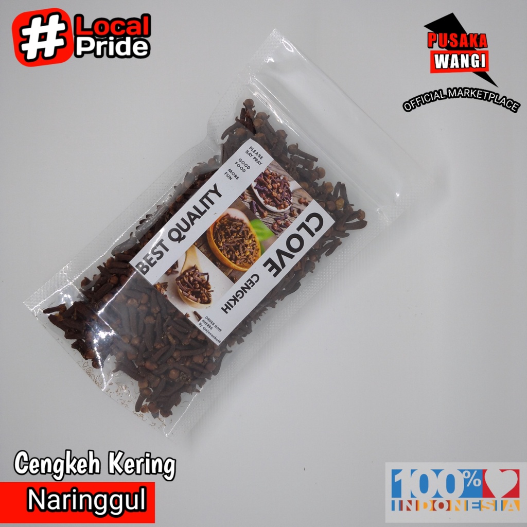 

100g Cengkeh Kering Best Quality Clove Rempah Asli Murah Berkualitas