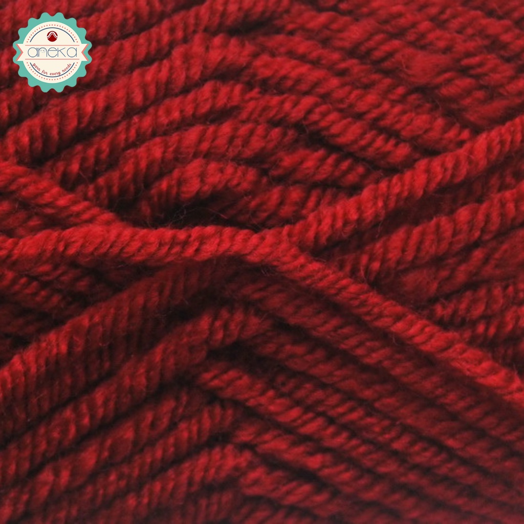 Benang Rajut Karpet Dahlia / Carpet Yarn - 1889 ( Merah SD )