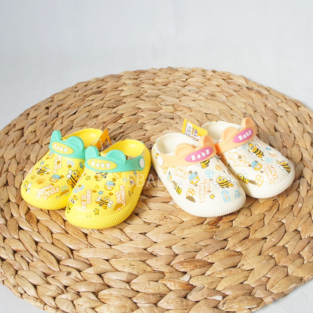 Sandal Bapau Anak Motif Honey Lovely