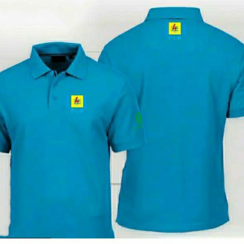 kaos polo logo pln bordir/kaos kerah logo pertamina