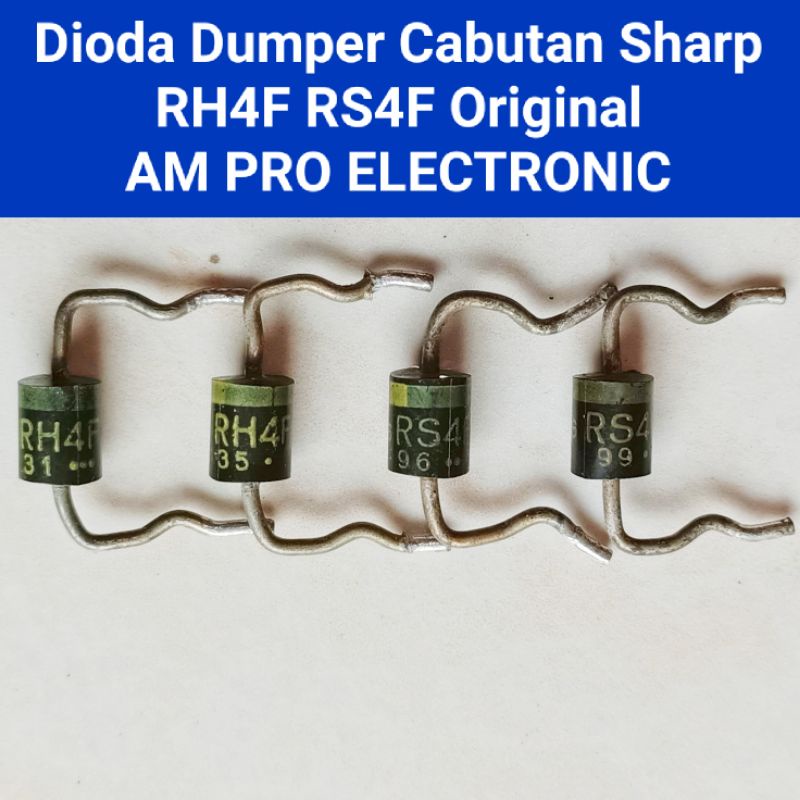 Dioda Damper Sharp RH4F RS4F Dumper Diode Cabutan Original.