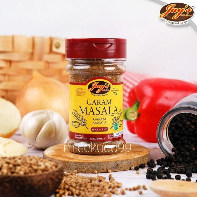 

JAY'S INDIAN FOOD SEASONING / GARAM MASALA SPICE BLEND JAYS JAY