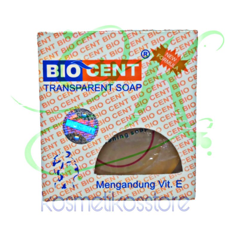 Biocent sabun wajah transparant