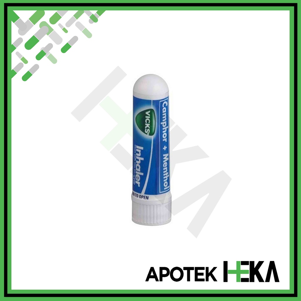 Vicks Inhaler 0.5 ml - Melegakan Hidung Tersumbat (SEMARANG)