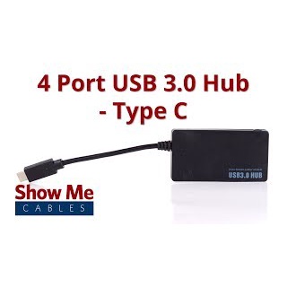 IDN TECH - USB Type C to USB 3.0 Hub Adapter 4 Port - UH-103C