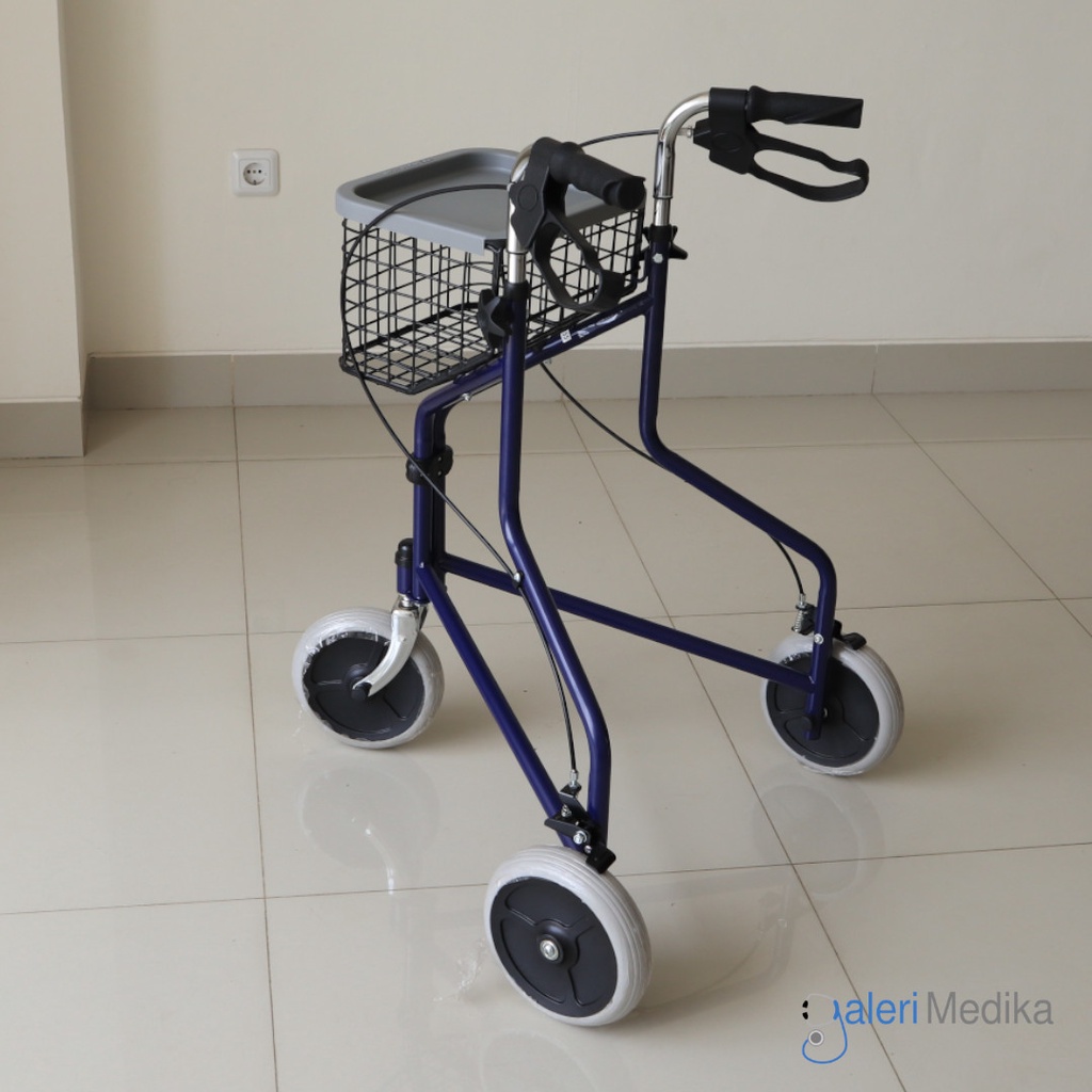 Walker Rollator GEA FS 969H / FS-969H / FS969H Roda Tiga - Alat Bantu Jalan