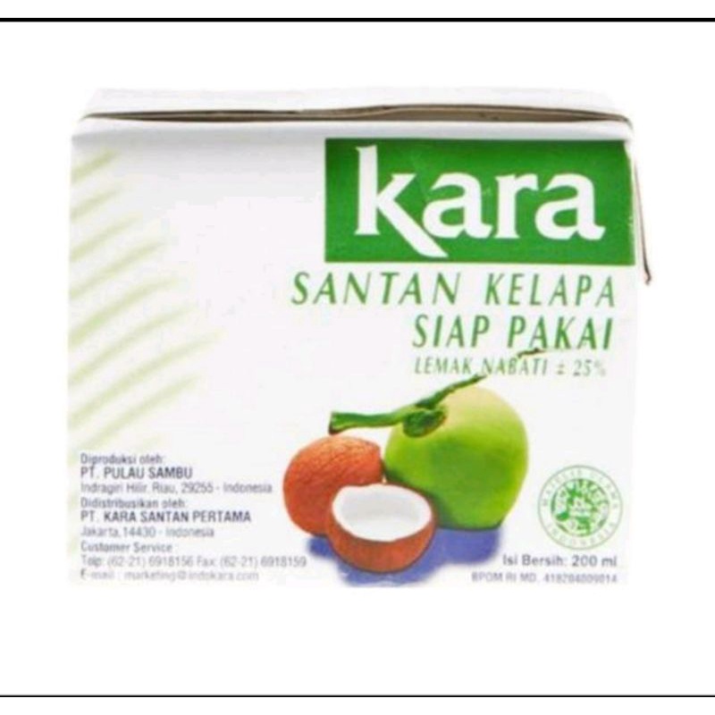 

KARA SANTAN 200 ML
