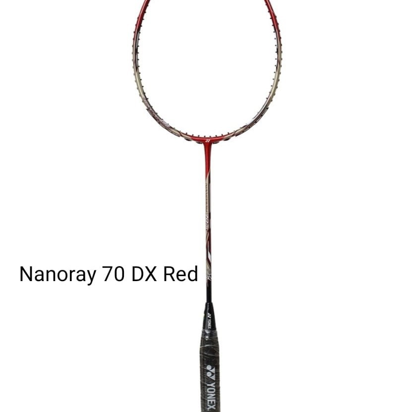 Raket Badminton YONEX NANORAY 70 DX RED 4UG5 original