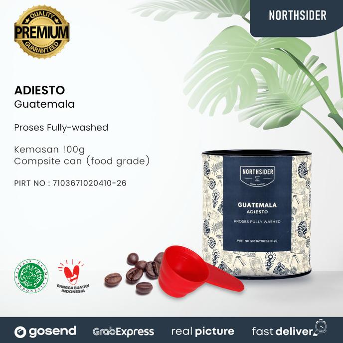 

[COD] BIJI KOPI ARABIKA GUATEMALA ADIESTO WASHED - 100GR NORTHSIDER COFFEE [COD]