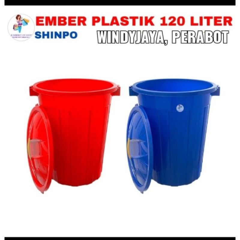 EMBER AIR - EMBER PLASTIK SHINPO BESAR 120 L - EMBER SHINPO UK.120 LITER