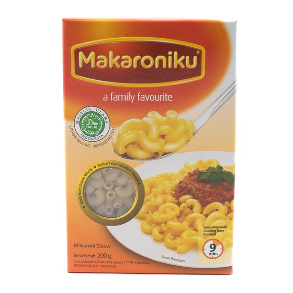 

MAKARONIKU Elbow Macaroni Pasta 200gr
