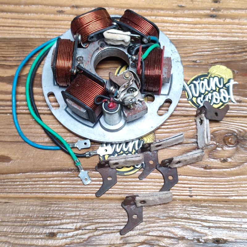 Sapu Rotor Magnet Vespa Pembersih Rotor Magnet Vespa Platina