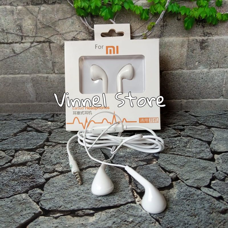 Headset Branded Xiaomi MH133 Jack Audio 3.5mm With Mic