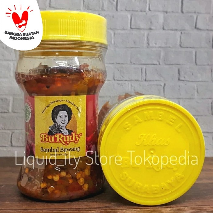 

Free Ongkir SAMBAL BAWANG BU RUDY Surabaya - original - batch selalu baru Eksklusif