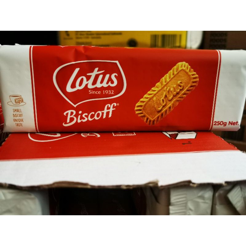 Jual Lotus Biscoff Biskuit 250gram Isi 32 Pcs | Shopee Indonesia