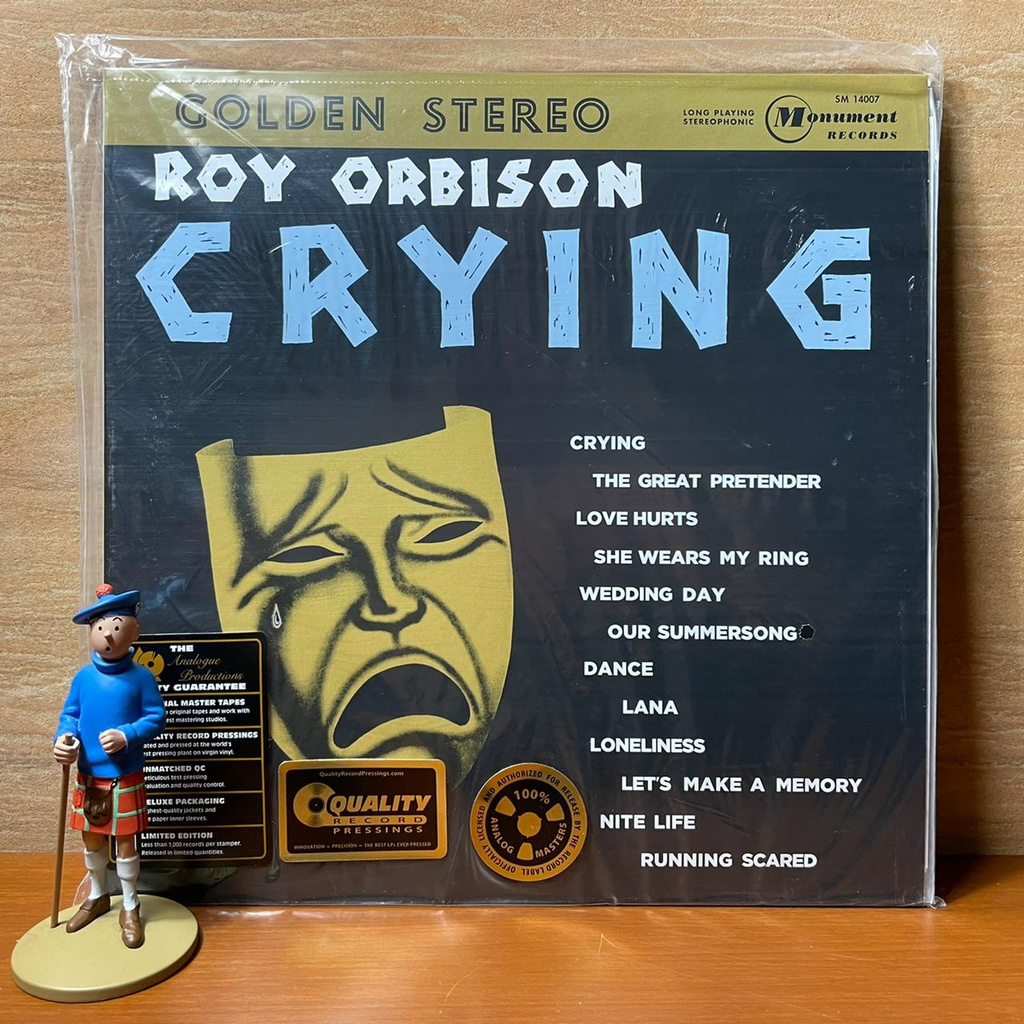 PIRINGAN HITAM / VINYL ROY ORBISON - CRYING (200G) (45RPM)