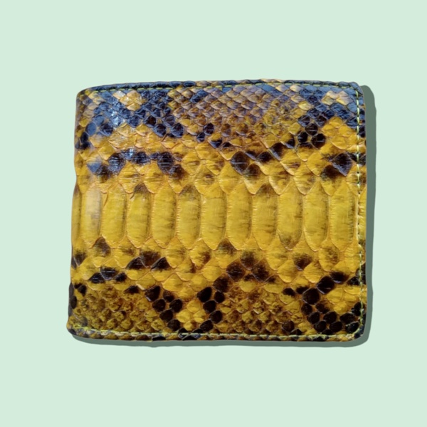 Jual Dompet Kulit Ular Python Asli - Kuning. Dompet Kulit. Dompet Kulit Asli. Dompet Laki laki