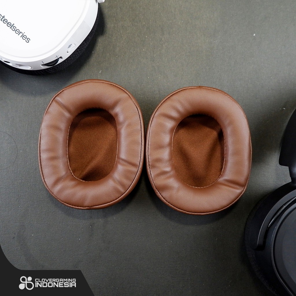 Earcup CLV Leather Steelseries for Arctis 3 5 7 - Busa Gaming Headset Kulit