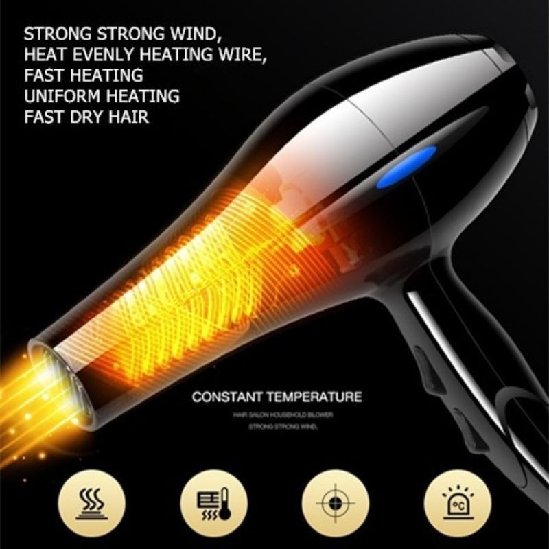 Hair Dryer Pengering Rambut Termurah Daya Tinggi 900W