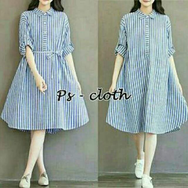 JUMBO SALUR PINK HDRR / BAJU MODIST WANITA / DRESS JUMBO SALUR