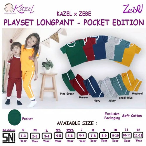 Kazel x Zebe Playset Longpants - Pocket Edition (S-XXL)