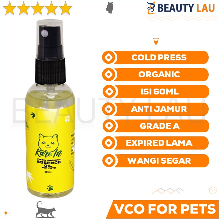 MINYAK KELAPA VCO VIRGIN COCONUT OIL SPRAY OBAT ANTI JAMUR GATAL SCABIES KUCING KELINCI ANJING AMPUH