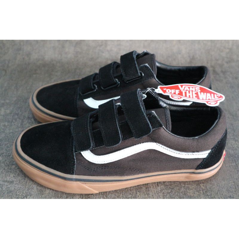 Vans OldSkool Velcro Black Gum