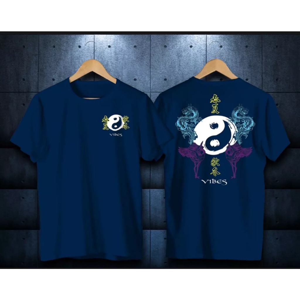 FAFAI// BAJU KAOS KEREN.KAOS JEPANG NAGA.KAOS YINYANG.PAKAIN PRIA.KAOS SABLON.KAOS PRIA.KAOS JEPANG