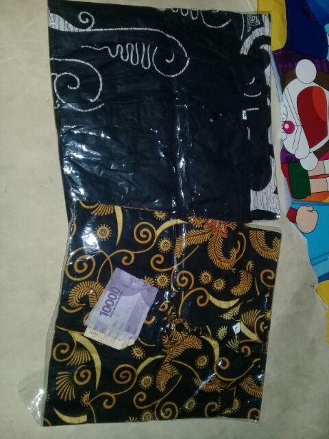Distro Batik Hrb026 Kenongo Kemeja Tosca Pende Pekalongan Padi M L Xl Sogan Halus Kemeja Batik