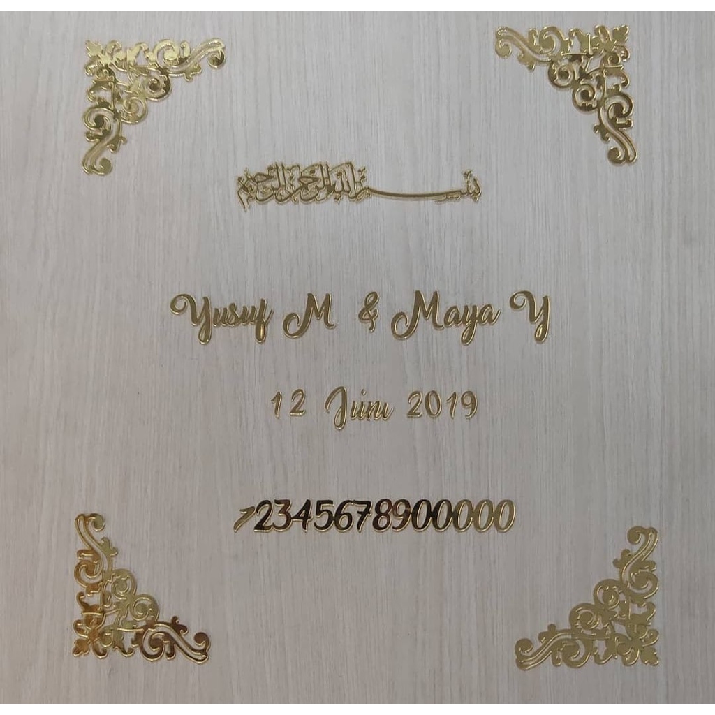 

Mahar Goldmirror (3 hari pengerjaan)