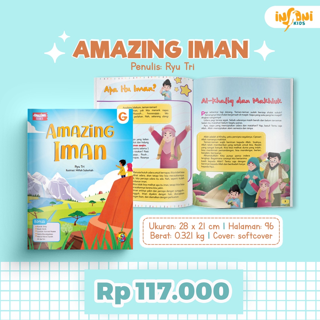 Buku Amazing Iman - Gema Insani 100% Original