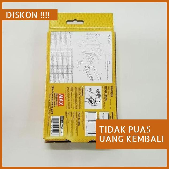 

TREND GUN TACKER TGA MAX JAPAN / STAPLER TEMBAK⠀⠀⠀⠀⠀ TERBATAS