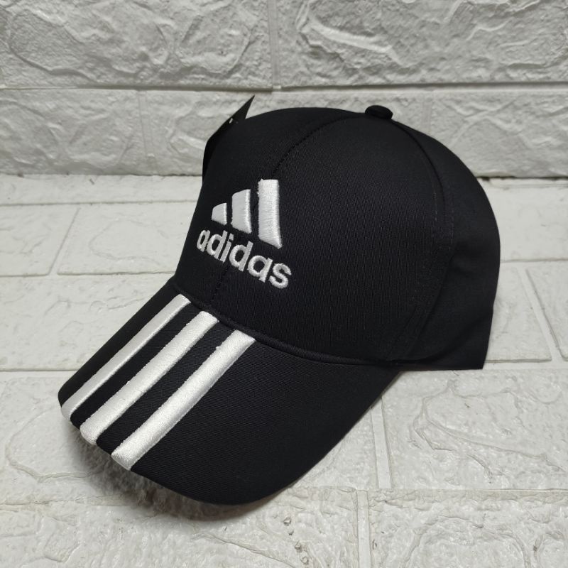 COD TOPI BASEBALL UNISEX LOGO ADIDAS PRIA WANITA TOPI BASEBALL HAT ADIDAS-Hitam