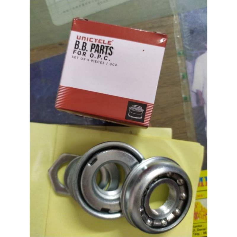 BB parts Unicycle Mangkok tengah senyawa sepeda BMX